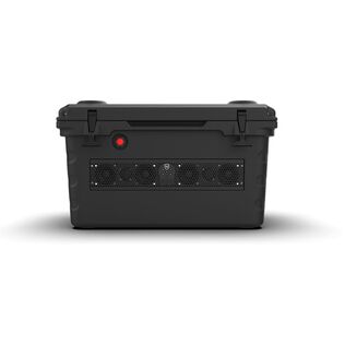 Wet Sounds SHIVR-55-BLK 58 Quart Ice Chest in Black with Built in Powered Bluetooth Soundbar