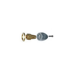 Aluminum Prop Nut Enhanced Protection Anode Propeller Nut Assembly for Mercruiser, 2.37" x 3.5"