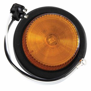 2-1/2" LED Round Sealed Clearance/Side Marker Trailer Light Kit, Amber