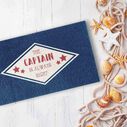 18" x 30" PVC Spray Print Boarding Mat, The Captain is Always Right image number 2