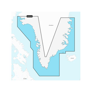Garmin Navionics+ EU064R Greenland, Electronic Chart