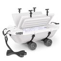 40qt. Cuddy Floating Cooler and Dry Storage Vessel with Cuddy Crawler Wheel Kit image number 0