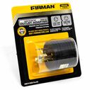 Firman Heavy Duty Power Adapter, 30 Amp 125V Male to 30 Amp 125V Female image number 1