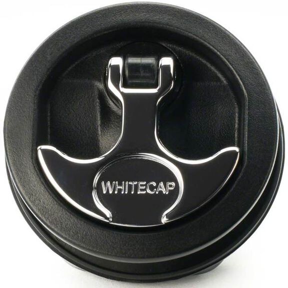 T-Handle Surface Mount Latch, Black/Chrome image number 0