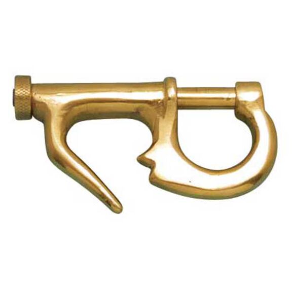 1 1/2" Bronze Jib Hank image number 0