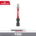 SHOCKWAVE&trade; 2" Impact Torx&reg; T20 Power Bit image number 0