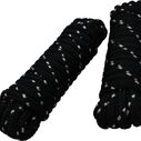 SM 3/8in Dock Line Black with Silver Tracer - 20ft/609cm (2 pack) image number 1