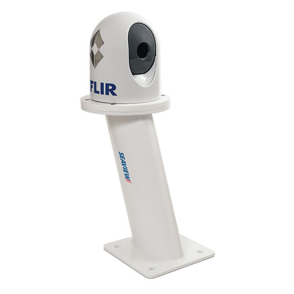 12" Aft Leaning Thermal Camera Mount for FLIR M100/200 image number 0