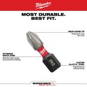 SHOCKWAVE&trade; Impact Phillips #3 Insert Bit, 250 Pack image number 1