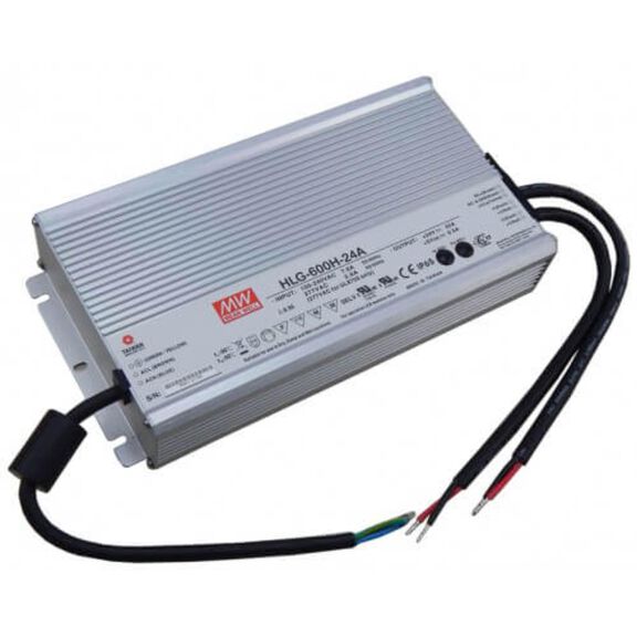 LED Converter; 90-302VAC to 24VDC, 600W image number 0