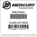 Engine Flush Kit MCM 4.3L, 5.0L, 5.7L & 6.2L Non-EC, 1988+ image number 1