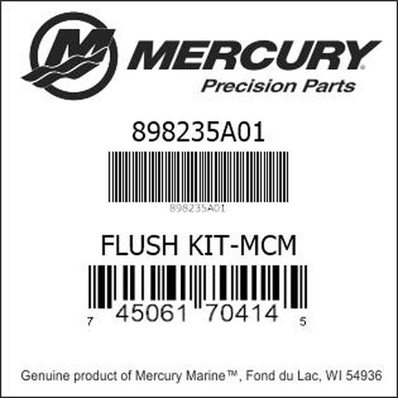 Engine Flush Kit MCM 4.3L, 5.0L, 5.7L & 6.2L Non-EC, 1988+ image number 1