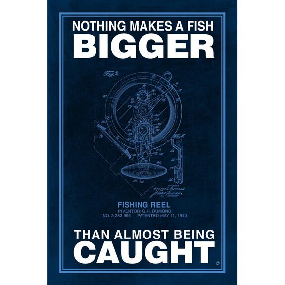 Nothing Makes a Fish Bigger Poster image number 0