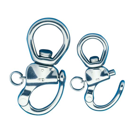 2 1/8" L Stainless Steel Large Swivel Bail Shackle image number 0
