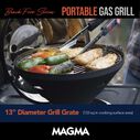 15" Beach Fire Gas Grill, Avocado image number 5