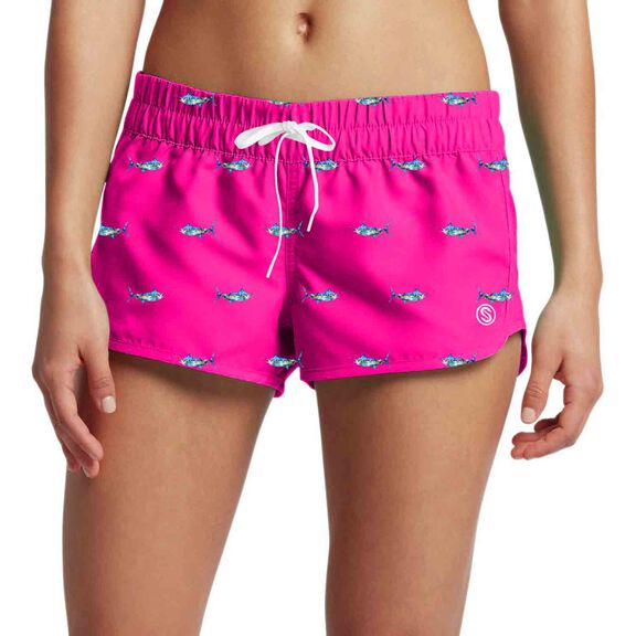 Women's Tropical Marlin Board Shorts image number 5