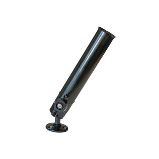 Rod Holder 7" SS & Black Anodized Aluminum