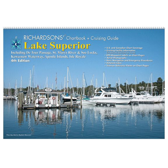 LS4WMDS Lake Superior Chartbook & Cruising Guide, 4th Edition image number 0