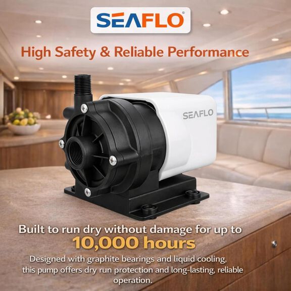 SEAFLO 500 GPH 115V Marine AC Circulation Pump image number 8