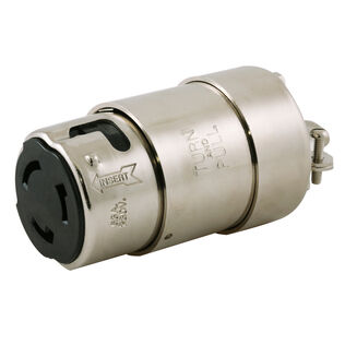 Hubbell Marine Locking Connector, 63A 230V, 1 Phase