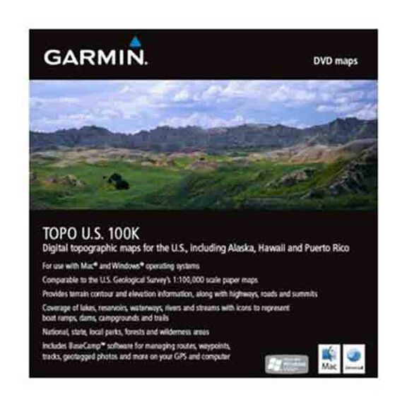 MapSource TOPO U.S. 2008 100K DVD-ROM image number 0