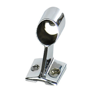 Stainless Steel Forward Handrail Stanchion, 1" Tube Outside Dia.