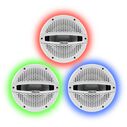 KMS1075AWL 10.75" Marine Subwoofer, White Colored Grille with RGB LED Illumination image number 0