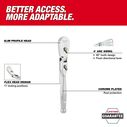1/2" Drive 11" Flex Head Ratchet image number 1