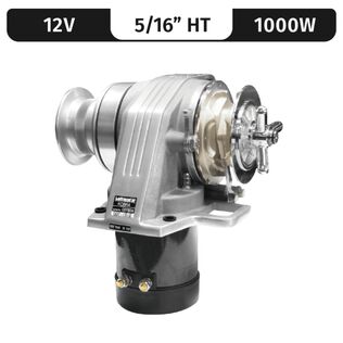 Lofrans Kobra 1000W Horizontal Electric Windlass 12V - 5/16" G4 Chain Gypsy