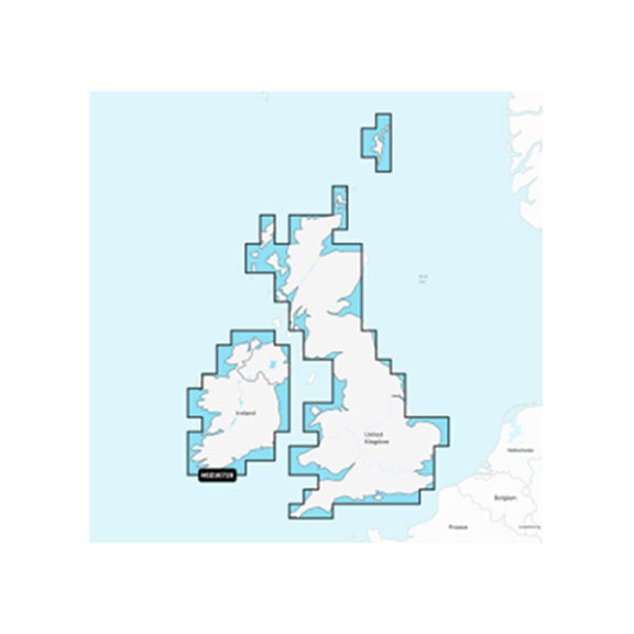 Navionics Platinum+ EU072R U.K. and Ireland Lakes and Rivers, Electronic Chart image number 0