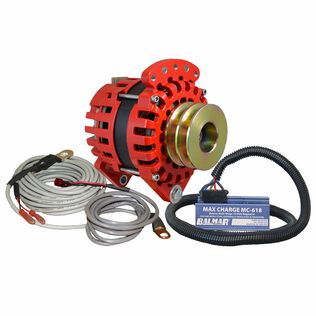 XT-Series 90 Amp/24 Volt DF,DV Alternator Kit with Max Charge Regulator