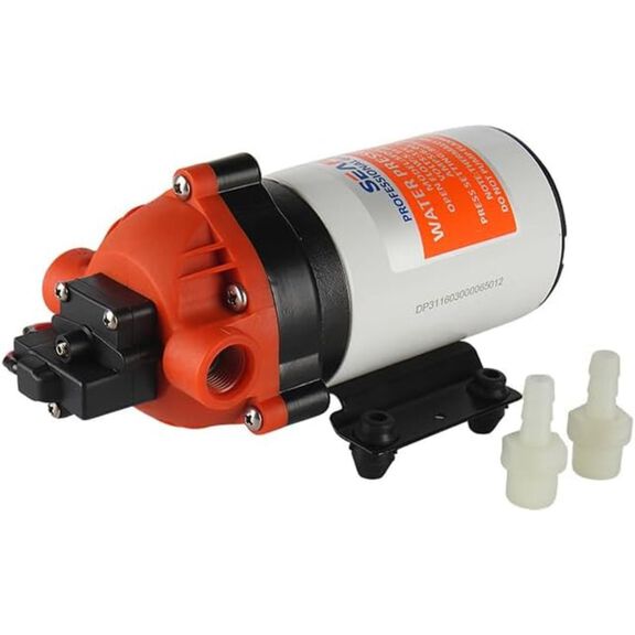 SEAFLO 31 Series 12V 1.8 GPM 80 PSI Diaphragm Water Pump image number 3