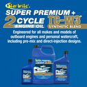 Super Premium+ 2-Cycle Synthetic Blend TC-W3 Engine Oil image number 1
