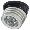 Zephyr LED Spreader/Deck Light, Brushed Black Base, White Non-Dimming image number 2