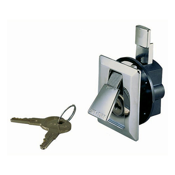 Flush Lock - Chrome image number 0