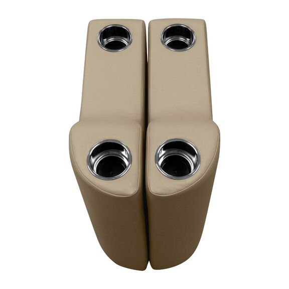 Wise DLX3009-207 DLX Series Pontoon Left Radius Arm Rest - Neutral image number 6