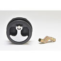 Lift Handle, Compression Latch, Black, Chrome image number 3
