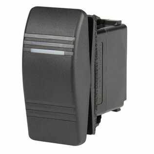 Contura Switch, One LED, On/Off/(On), DPDT
