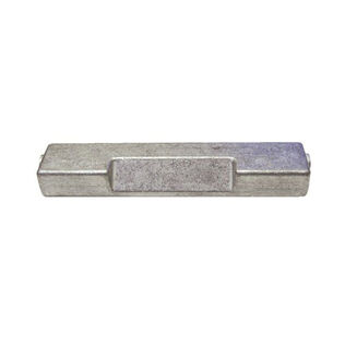 Magnesium Bar/Plate Long Anode for OMC, Johnson/Evinrude, 1.37" x 6.86" x 0.84"