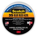 Scotch&reg; Vinyl Electrical Tape 35, 3/4" x 66', Blue image number 0