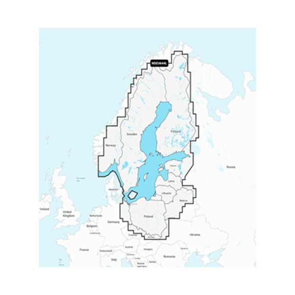 Garmin Navionics Vision+ EU644L Baltic Sea, Electronic Chart image number 0