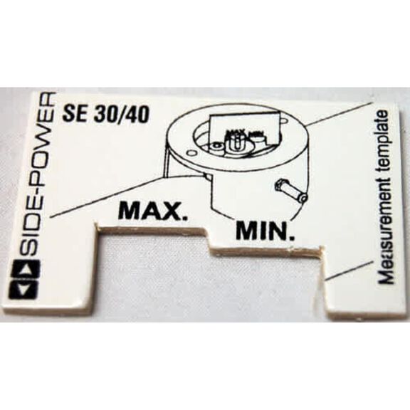 Side-Power Gauge, for height measurement to confirm | sheer pin engagement. SP30, SE30, SP35, SP40, SE40 image number 0