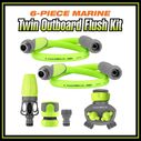 Flexzilla Marine Twin Outboard Flush Kit, 6-Piece 5/8" 3/4" - 11 1/2 GHT image number 3