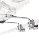 Dual Extended Side/Bulkhead or Square/Flat Rail Mount for Magma Rectangular Gas Grills image number 2