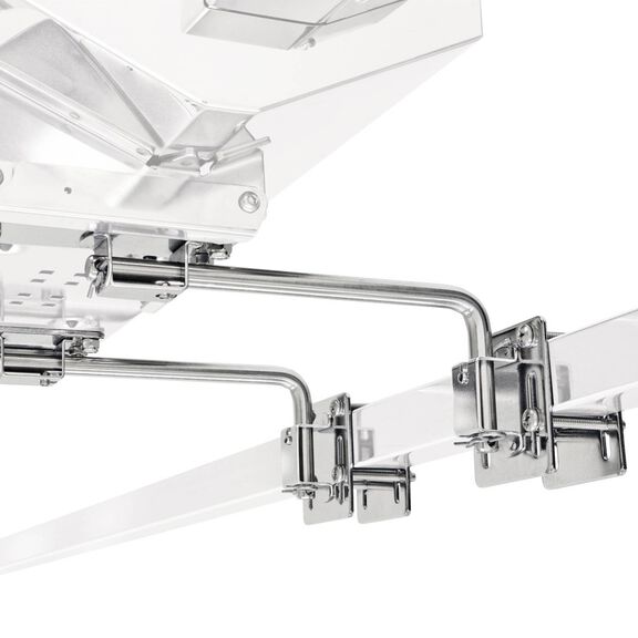 Dual Extended Side/Bulkhead or Square/Flat Rail Mount for Magma Rectangular Gas Grills image number 2
