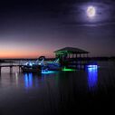 Zambezi Quattro Surface Mount Underwater Light, Dual White/Blue image number 1