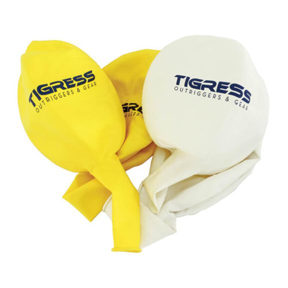 2 LARGE WHITE HELIUM BALLOONS image number 0