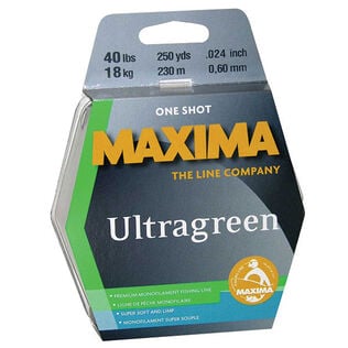 1-Shot Spool Monofilament Line, Ultragreen