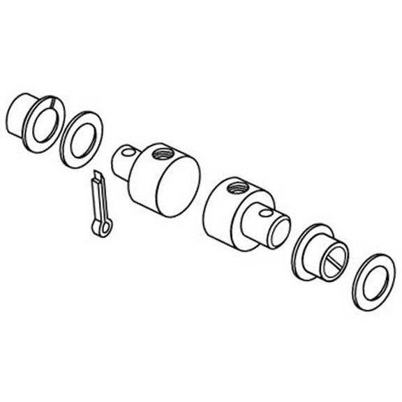 3300 Pivot Kit, Brass image number 0