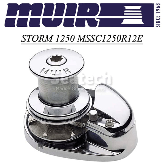 Storm SS1250 Low-Profile Vertical Windlass, 3/8" BBB, 12V, 1200W image number 1